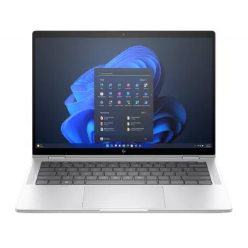 HP Elite x360 1040 G11 A26QTEA 2-in-1-kannettava, Intel Core Ultra 7 155H, 35,6 cm (14 tuumaa) 2,8K (2880 x 1800) OLED-kosketusnäyttö, 32 GB LPDDR5x, 1 TB SSD NVMe, Intel Arc Graphics, Wi-Fi 7, Windows 11 Pro, saksalainen näppäimistö, hopea