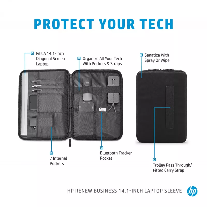 Messenger-laukku HP Renew Business 14,1 tuuman kannettavalle