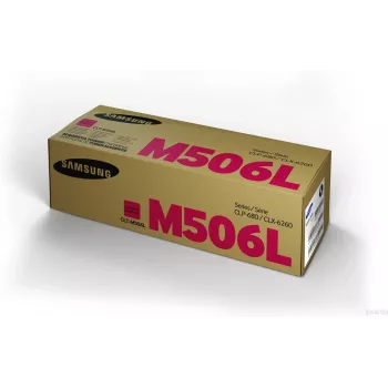 Samsung CLT-M506L suurikapasiteettinen magenta alkuperäinen värikasetti