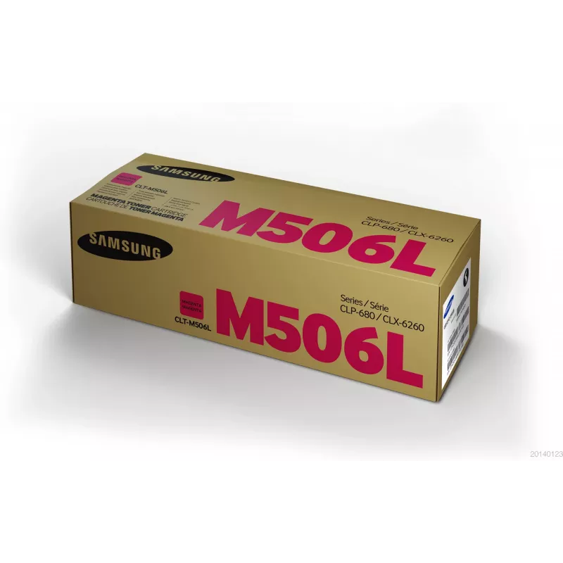 Samsung CLT-M506L suurikapasiteettinen magenta alkuperäinen värikasetti