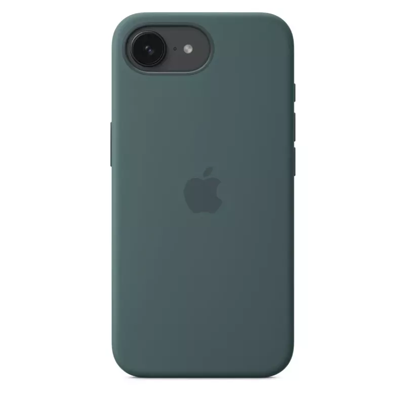 Apple silikonikuori iPhone 16e Lake vihreä