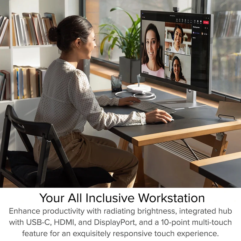 ALOGIC pöytänäyttö - Clarity Pro - 27 inch - 3840x2160 (4K UHD) 65W PD ja verkkokamera