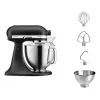 Yleiskone KITCHENAID ARTISAN 5KSM185PS — 4,8 L ruostumaton teräskulho, 300 W, 10 nopeutta, musta