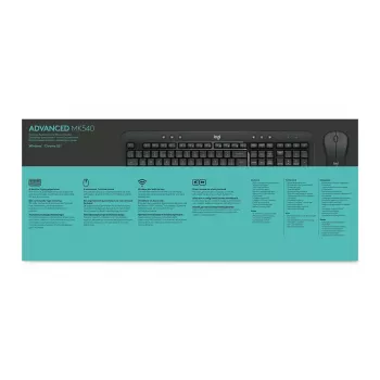 LOGITECH Mk540 Advanced langaton näppäimistö- ja hiirisarja - Azerty belgialainen