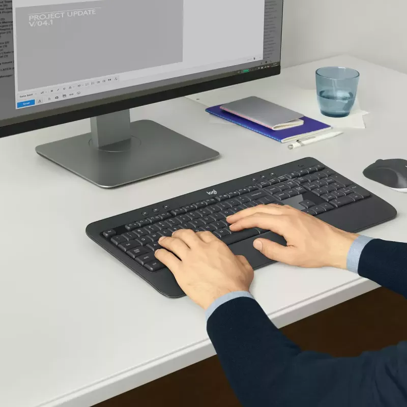 LOGITECH Mk540 Advanced langaton näppäimistö- ja hiirisarja - Azerty belgialainen