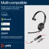 HP Poly Blackwire 5210 monauraalinen USB-C-kuuloke +3.5mm pistoke +USB-C/A sovitin (Bulk)