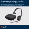 HP Poly Blackwire 5210 monauraalinen USB-C-kuuloke +3.5mm pistoke +USB-C/A sovitin (Bulk)