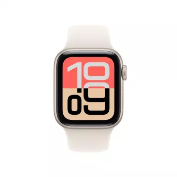APPLE Watch SE 3 GPS + Cellular 40mm Starlight-alumiinikotelo Starlight Sport Band M/L