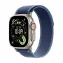 APPLE Watch Ultra 3 (2025) LTE 49mm titaanikotelo Trail Loop S/M - sininen