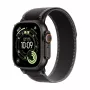 APPLE Watch Ultra 3 (2025) LTE 49mm titaanikotelo Trail Loop M/L - musta/tummanharmaa