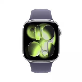 APPLE Watch Series 11 GPS + Cellular 46mm hopea-alumiinikotelo Purple Fog Sportarmband M/L
