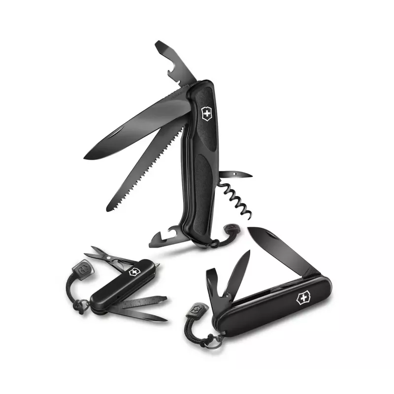 Victorinox Ranger Grip 55 0.9563.C31P linkkuveitsi monitoimityökalu, 12 toimintoa, 130 mm, Onyx Black
