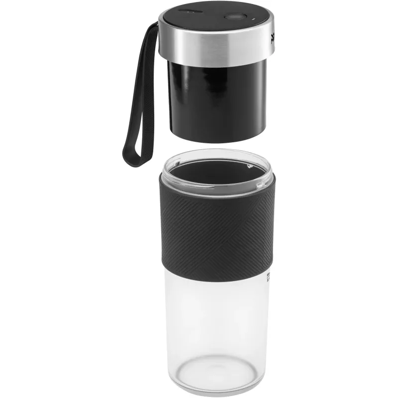 WMF KITCHENminis 0416700011 0,3 L -pöytäsekoitin 50 W musta, ruostumaton teräs, läpinäkyvä