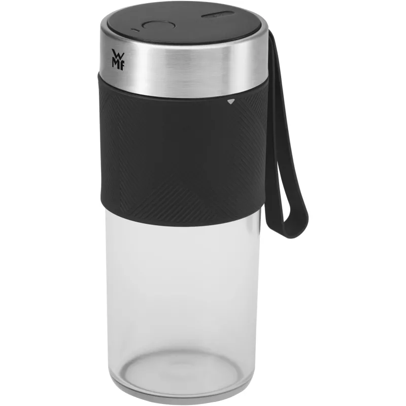 WMF KITCHENminis 0416700011 0,3 L -pöytäsekoitin 50 W musta, ruostumaton teräs, läpinäkyvä