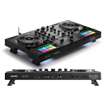 Hercules Inpulse 500 Digital Vinyl System (DVS) skrätseri musta