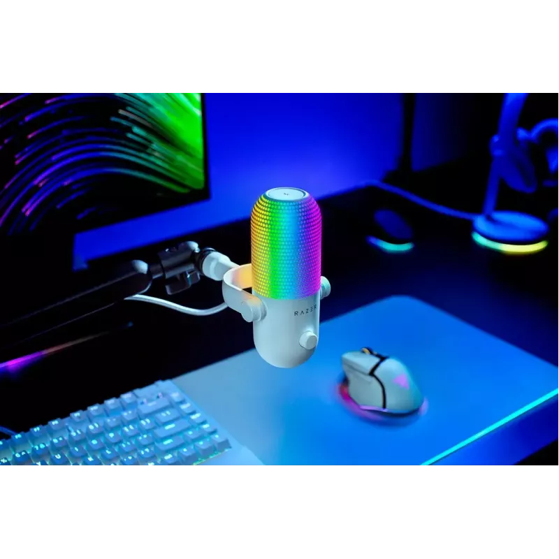 PC-mikrofoni Razer Seiren V3 Chroma White