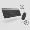 Logitech MK470 langaton näppäimistö+hiiri, grafiitti, hiiri mukana, QWERTY US, USB