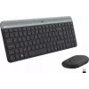 Logitech MK470 langaton näppäimistö+hiiri, grafiitti, hiiri mukana, QWERTY US, USB