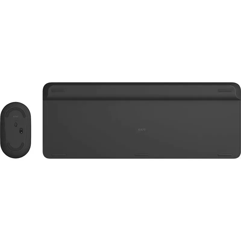 Logitech MK470 langaton näppäimistö+hiiri, grafiitti, hiiri mukana, QWERTY US, USB