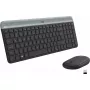 Logitech MK470 langaton näppäimistö+hiiri, grafiitti, hiiri mukana, QWERTY US, USB