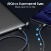 Equip 128431 USB-kaapeli USB 3.2 Gen 2x2 1 m USB A/USB C USB C musta