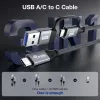 Equip 128433 USB-kaapeli USB 3.2 Gen 2x2 3 m USB A/USB C USB C musta