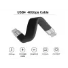 Equip 128410 USB-kaapeli USB4 Gen 3x2 0,13 m USB C musta