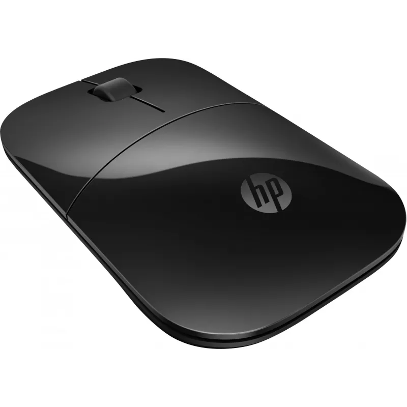 HP Z3700 musta langaton hiiri, molempikätinen, optinen, RF-langaton, 1200 DPI, musta