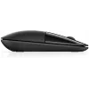 HP Z3700 musta langaton hiiri, molempikätinen, optinen, RF-langaton, 1200 DPI, musta