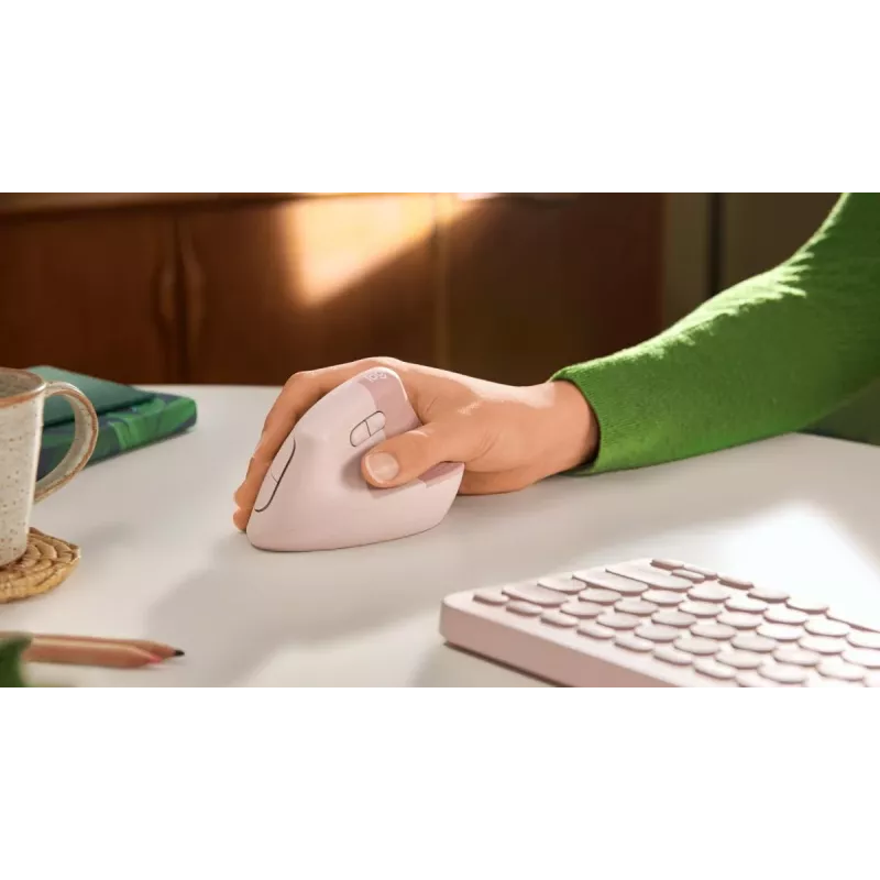 LOGITECH Lift oikeakätinen langaton hiiri rose / dark rose