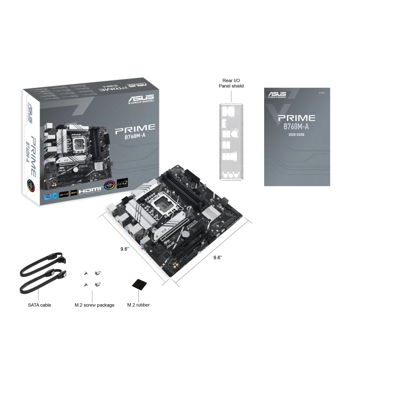 Emolevy ASUS PRIME B760M-A-CSM Intel B760 LGA 1700 micro ATX
