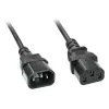 Lindy 2m C14-C13 jatkokaapeli, 2 m, C14-liitin, C13-liitin, H05VV-F3G