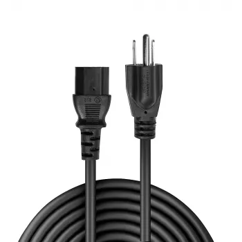 Lindy 2m US 3 pin - C13 virtakaapeli, 2 m, C13-liitin