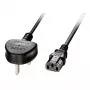 Lindy 2m UK - IEC C13 virtakaapeli