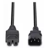 Lindy 2m IEC C14 - IEC C15 'Hot Condition' virtakaapeli, musta