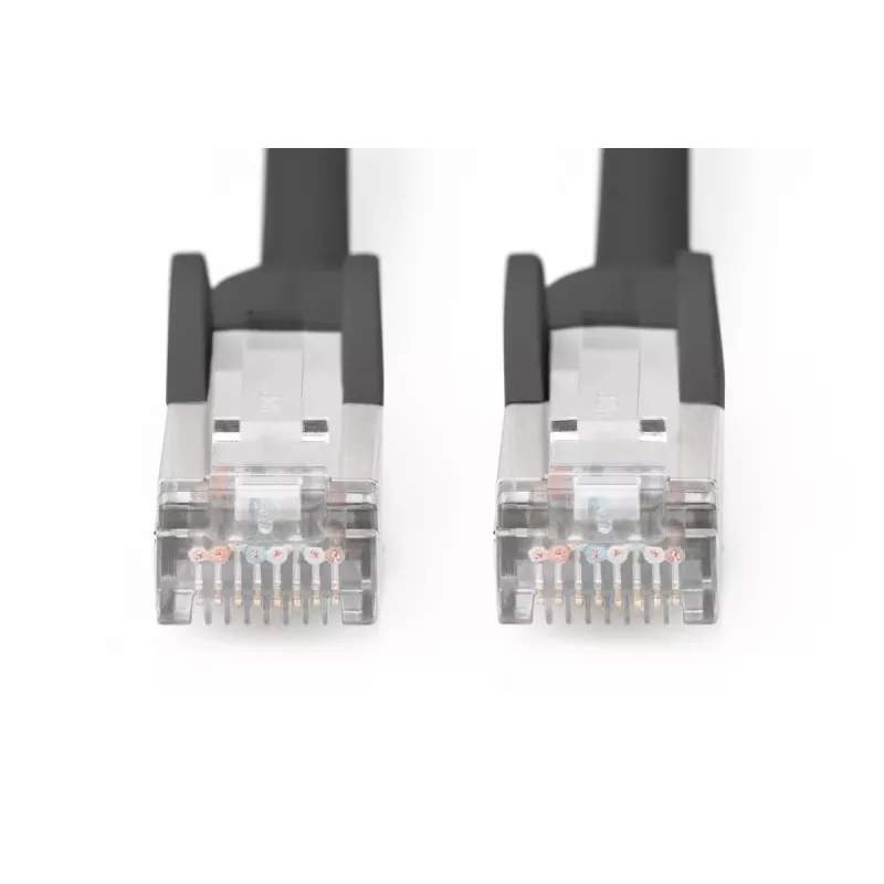 DIGITUS verkkokaapeli - CAT6 - S/FTP - suojattu - 2 m - musta