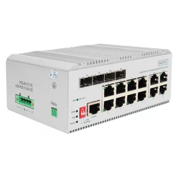 Hallittava Gigabit Ethernet -kytkin Digitus DN-651145 8 porttia L2