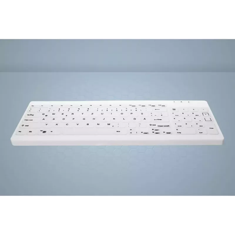 Teollisuusnäppäimistö Active Key AK-C7012 USB saksa valkoinen 95 näppäintä
