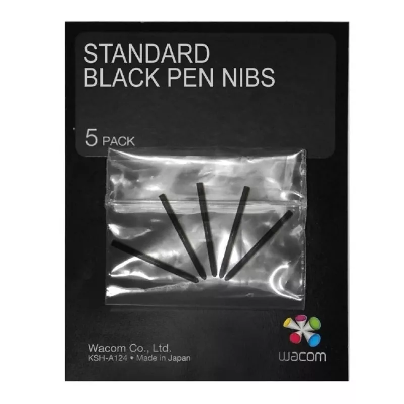 Stylus-tarvike Wacom ACK20001 musta yhteensopivuus useiden mallien kanssa