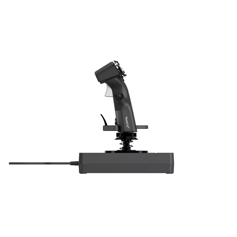 Logitech G X56 H.O.T.A.S. ohjaussauva ja kaasuvipu (Saitek Pro Flight X56 Rhino), langallinen USB, PC, musta