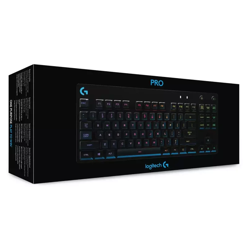 Mekaaninen pelinäppäimistö Logitech G PRO Tenkeyless RGB LED