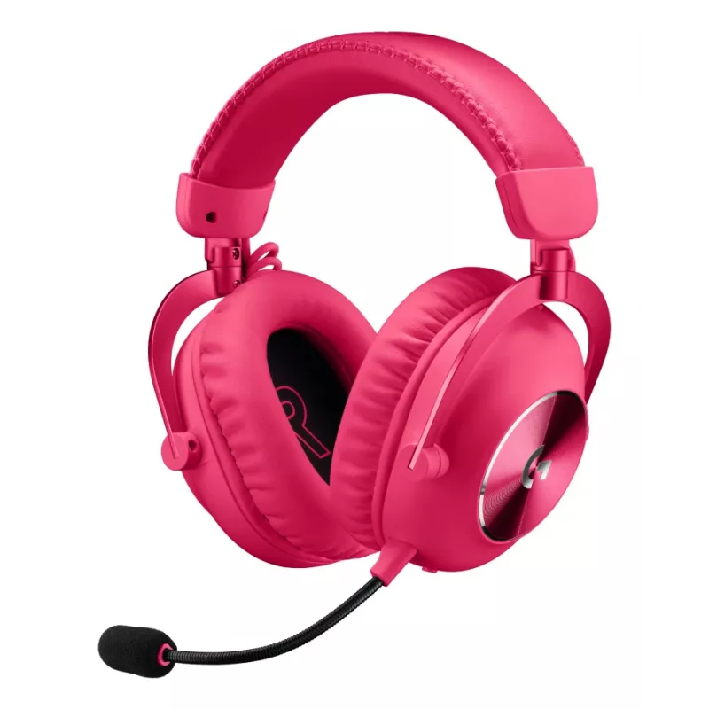 LOGITECH Pro X 2 Lightspeed langaton pelikuulokemikrofoni - pinkki
