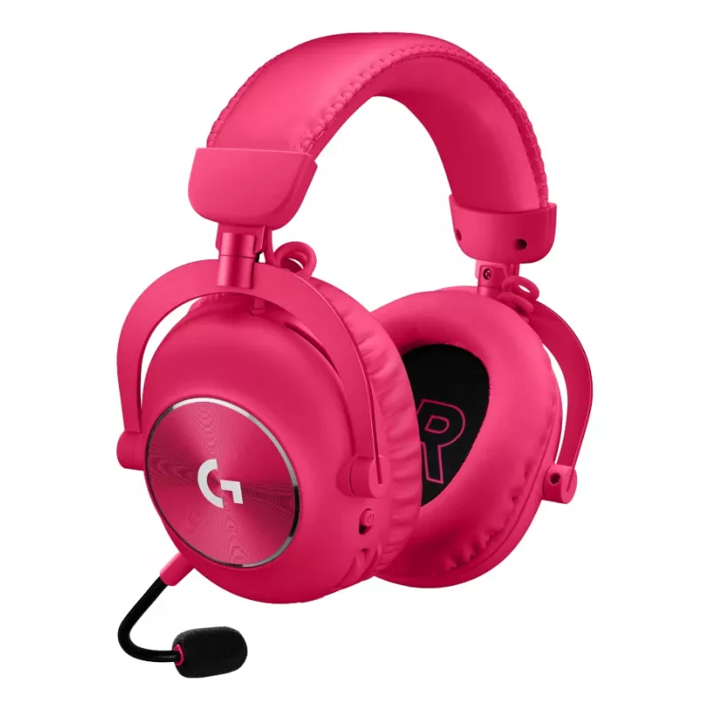 LOGITECH Pro X 2 Lightspeed langaton pelikuulokemikrofoni - pinkki