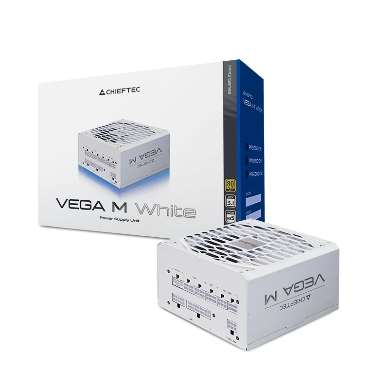 Chieftec Vega PPG-1000-CW virtalähde 1000 W 24-pin ATX ATX valkoinen
