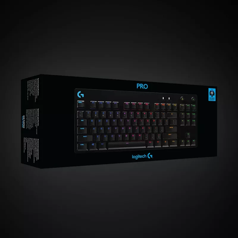 LOGITECH G Pro mekaaninen pelinäppäimistö musta Qwerty US/Int'l