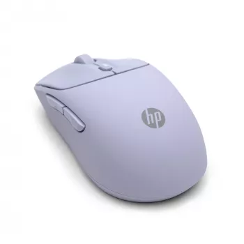 HP 400 hiljainen violetti langaton hiiri, molempikätinen, RF langaton + Bluetooth, 6000 DPI, violetti