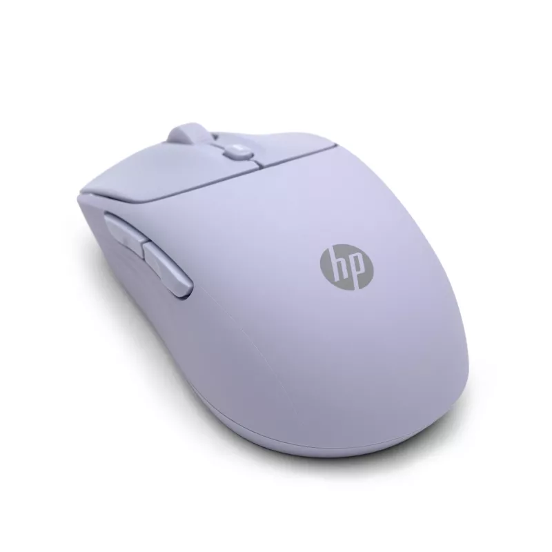 HP 400 hiljainen violetti langaton hiiri, molempikätinen, RF langaton + Bluetooth, 6000 DPI, violetti