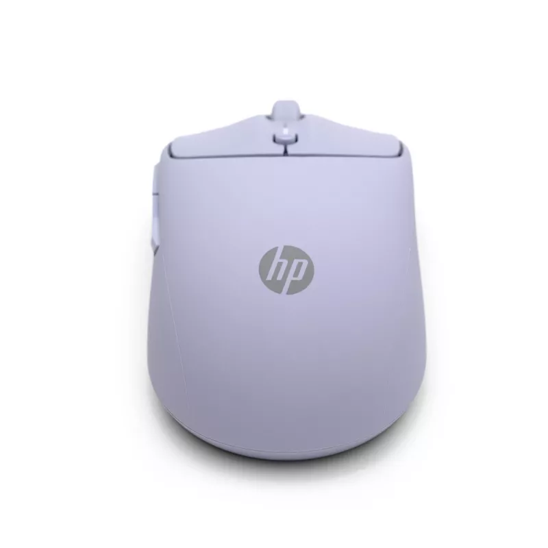 HP 400 hiljainen violetti langaton hiiri, molempikätinen, RF langaton + Bluetooth, 6000 DPI, violetti