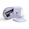 HP 400 hiljainen violetti langaton hiiri, molempikätinen, RF langaton + Bluetooth, 6000 DPI, violetti