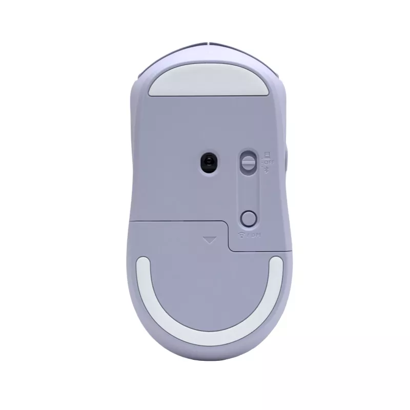 HP 400 hiljainen violetti langaton hiiri, molempikätinen, RF langaton + Bluetooth, 6000 DPI, violetti
